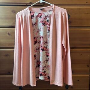 Esmara Peach Layered Cardigan